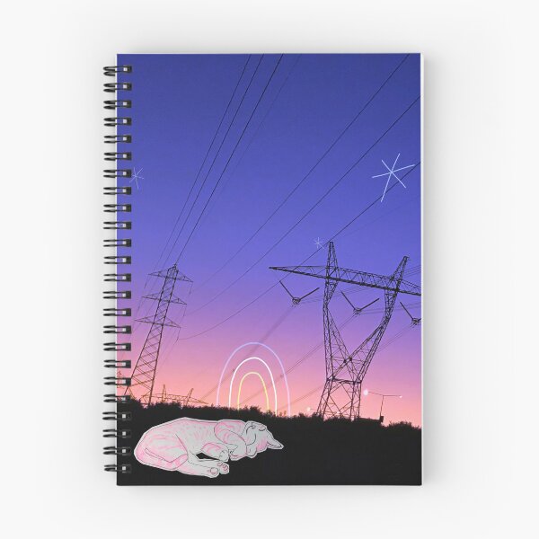 Item preview, Pink Cat X Evening Stars designed and sold by jaime hoe.