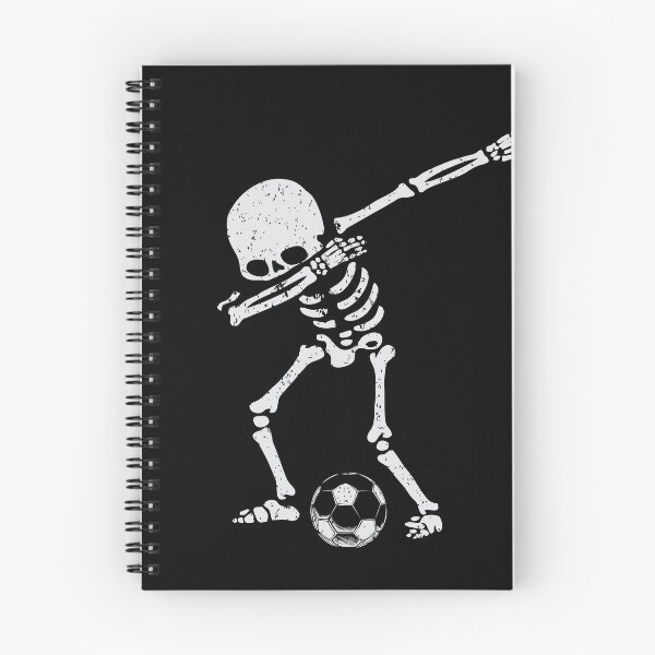 Item preview, Dabbing Skeleton Soccer - Funny Halloween Dad  designed and sold by kenart135.