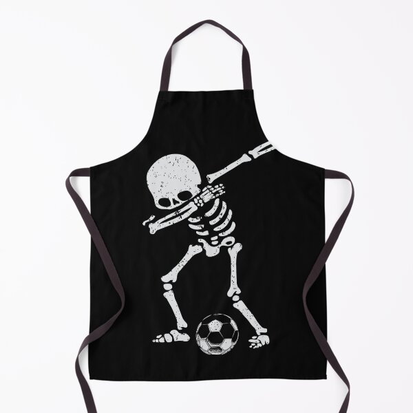 Item preview, Dabbing Skeleton Soccer - Funny Halloween Dad designed and sold by kenart135.