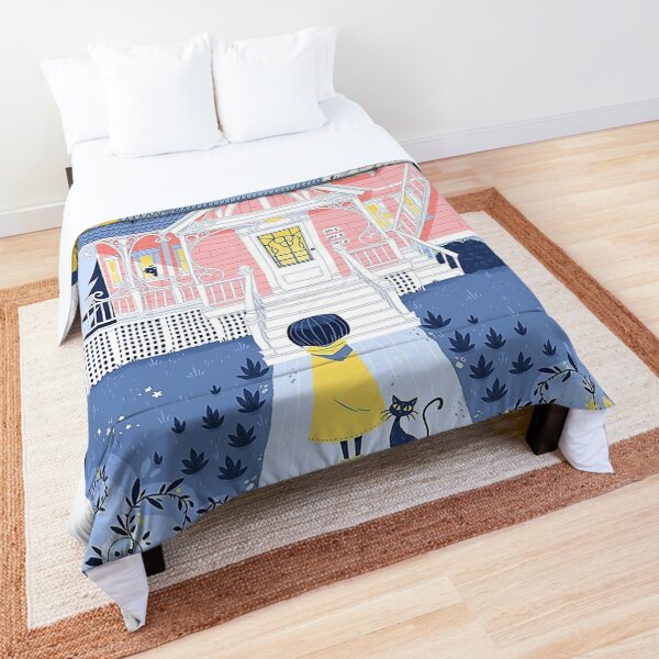 coraline movie poster Comforter