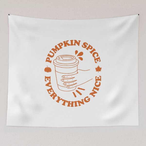 Item preview, Pumpkin Spice And Everything Nice, Autumn Fall designed and sold by anghelapparel.