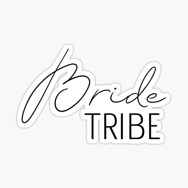 Item preview, Sophisticated Bride Tribe designed and sold by CardensGardens.