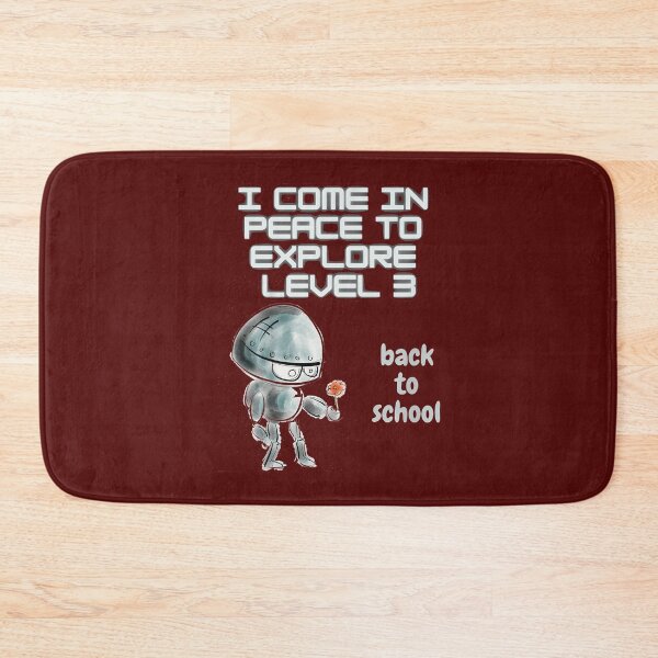 Item preview, Kids Funny Robot Back to School 3rd Grade Level 3 explore Student designed and sold by GarrickShop.