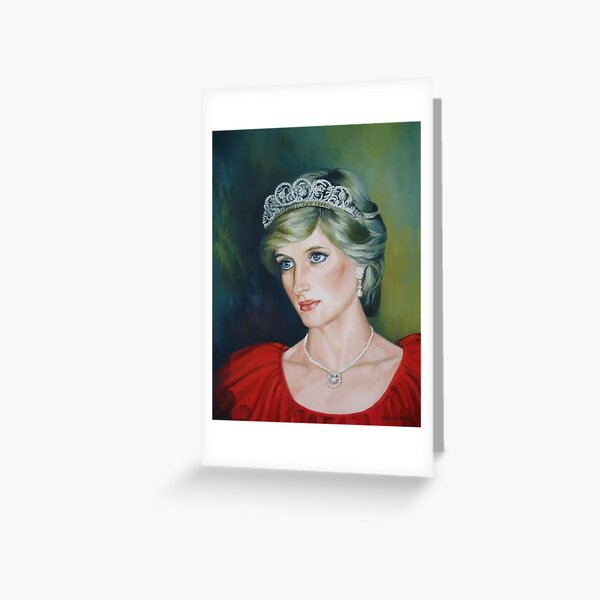 Princess Diana Greeting Card