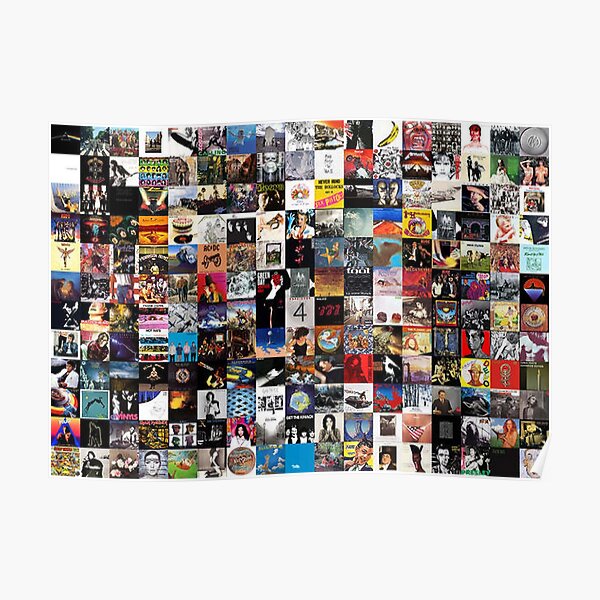 Greatest Album Covers of All Time Poster