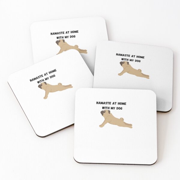 Item preview, namaste at my home with my dog designed and sold by Anup786.