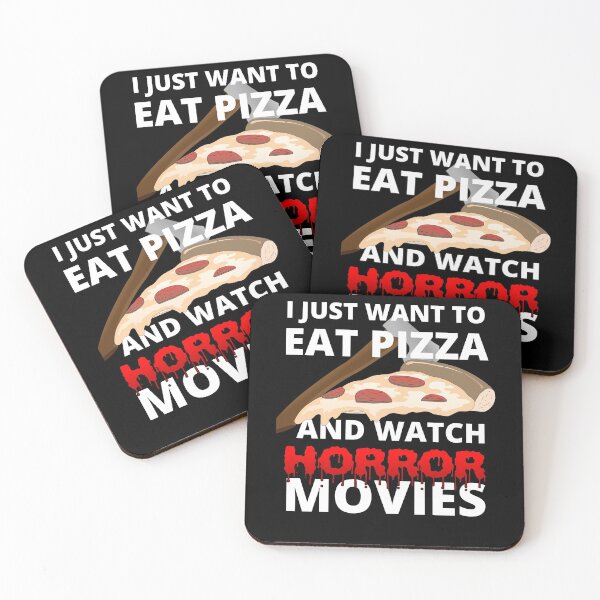 Item preview, I Just Want To Eat Pizza And Watch Horror Movies designed and sold by RGRamsey.