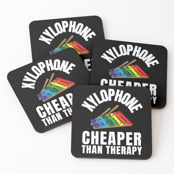 Item preview, Xylophone Cheaper Than Therapy designed and sold by Crafty-Mornings.