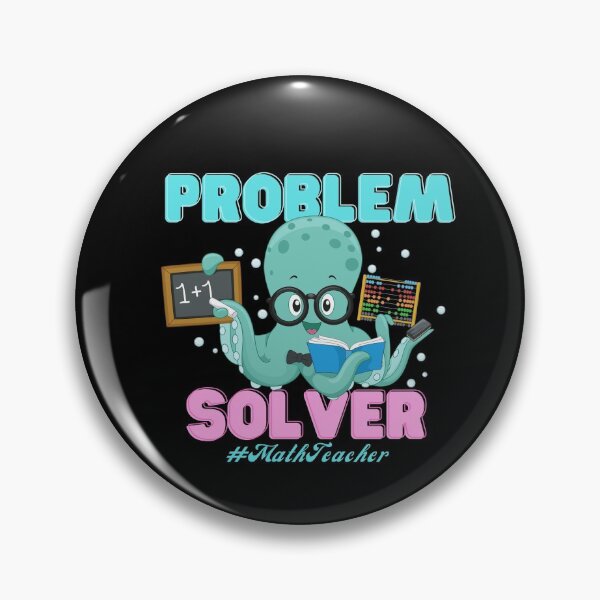 Item preview, Problem Solver Math Teacher #TeacherLife designed and sold by AwakenedSoul.