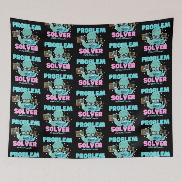Item preview, Problem Solver Math Teacher #TeacherLife designed and sold by AwakenedSoul.