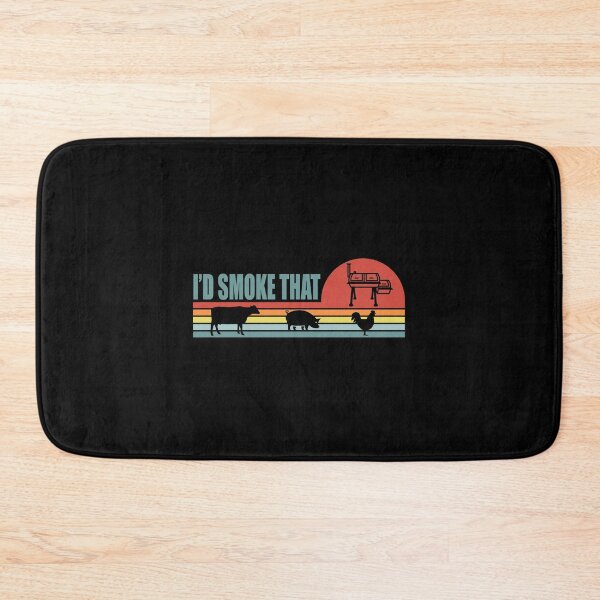 Item preview, Funny Bbq Shirt I'D Smoke That Barbeque Retro Grilling Gift designed and sold by beckergree.