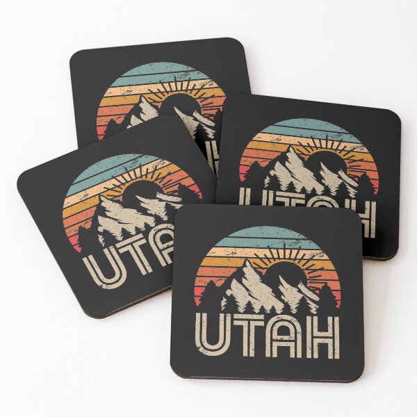 Item preview, Utah Retro Vintage Rocky Mountains Nature Hiking designed and sold by DamnGoodDesign.