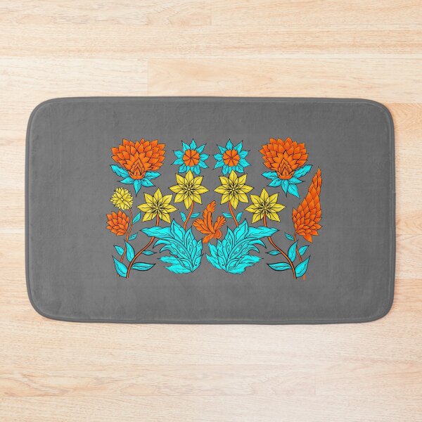 Item preview, Beautiful flower deisign with gray background designed and sold by Nokorart.