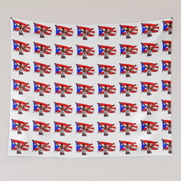 Item preview, Puerto Rico Camacho-Quinn designed and sold by Noodly Doodles.