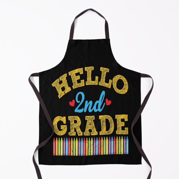 Item preview, HELLO 2ND GRADE - EXCITED BACK TO SCHOOL QUOTE designed and sold by PhillDaPhlava.