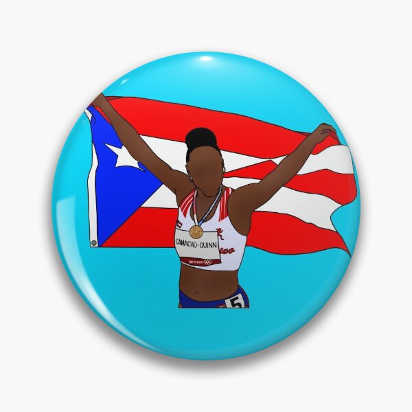 Item preview, Puerto Rico Camacho-Quinn 2 designed and sold by Noodly Doodles.