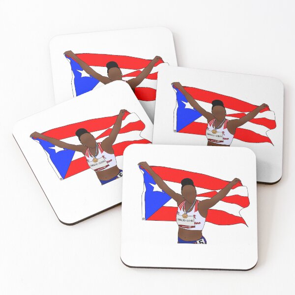 Item preview, Puerto Rico Camacho-Quinn 2 designed and sold by Noodly Doodles.