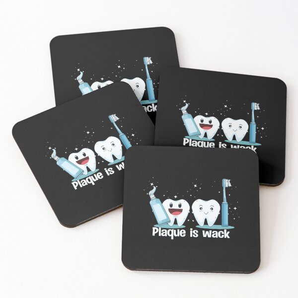 Item preview, Funny Dentist Tooth Humor Plaque Is Wack designed and sold by derekvella.