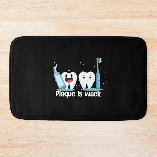 Item preview, Funny Dentist Tooth Humor Plaque Is Wack designed and sold by derekvella.