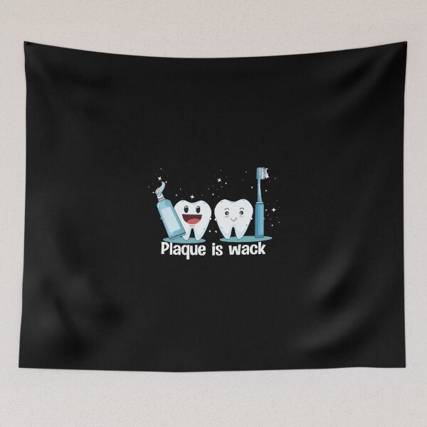 Item preview, Funny Dentist Tooth Humor Plaque Is Wack designed and sold by derekvella.
