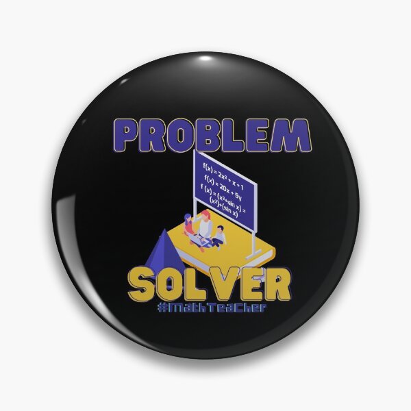 Item preview, Problem Solver Math Teacher #TeacherLife designed and sold by AwakenedSoul.