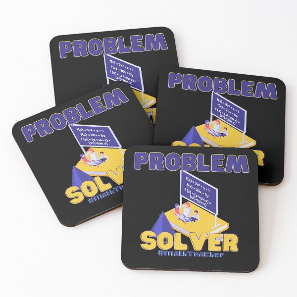 Item preview, Problem Solver Math Teacher #TeacherLife designed and sold by AwakenedSoul.