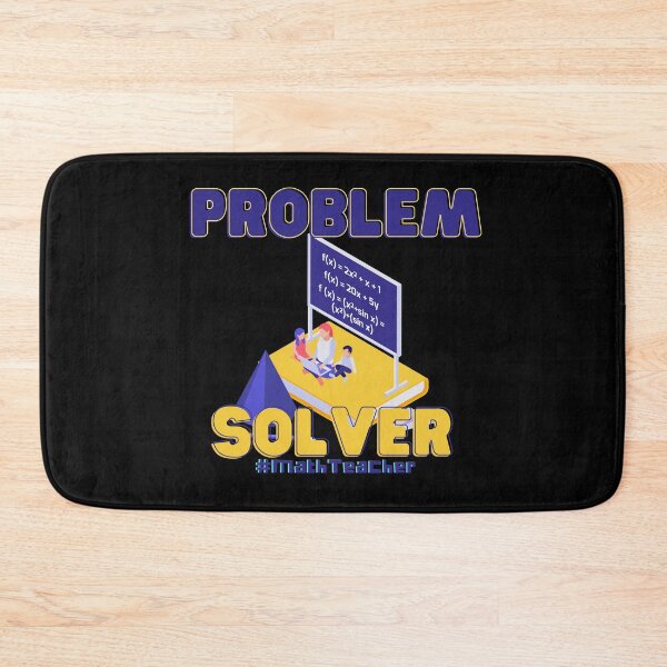 Item preview, Problem Solver Math Teacher #TeacherLife designed and sold by AwakenedSoul.