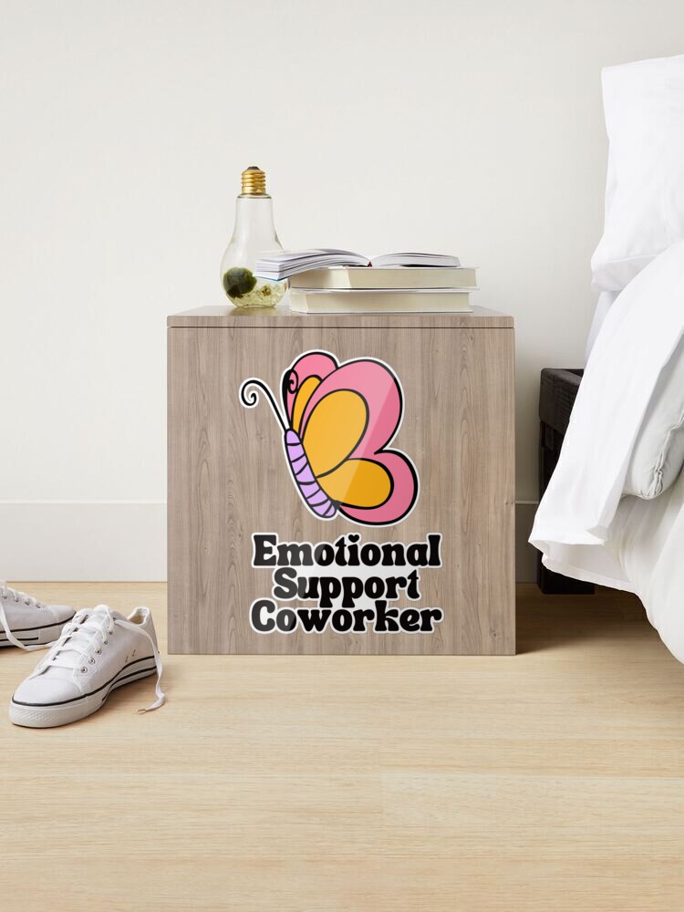 Emotional Support Coworker acrylic blank (3 inch) –