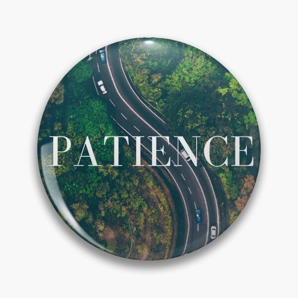 Item preview, The journey of life requires patience quote green forest  designed and sold by Lizzysszhou.