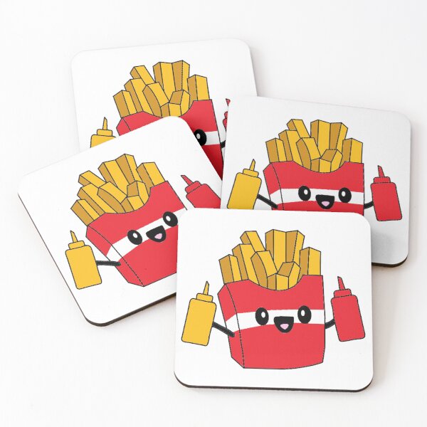 Item preview, cute french fries designed and sold by the-riles-files.