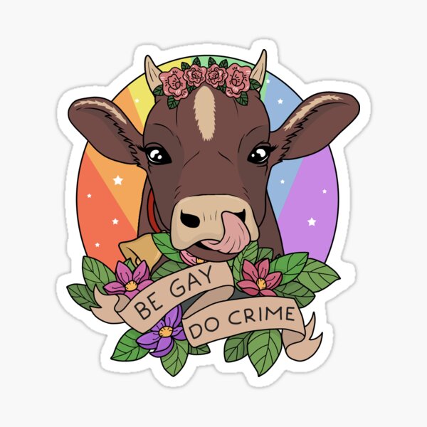 Item preview, Be Gay Do Crime designed and sold by ValentinaHramov.