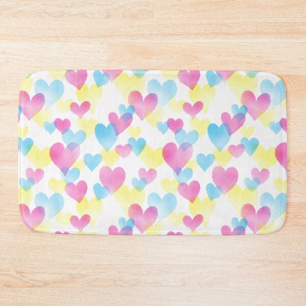 Item preview, Tissue Paper Hearts (White, Yellow, Magenta, Cyan) designed and sold by JMTolman.