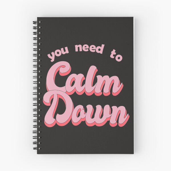 Item preview, Calm Down Retro Style designed and sold by BarineZayden.