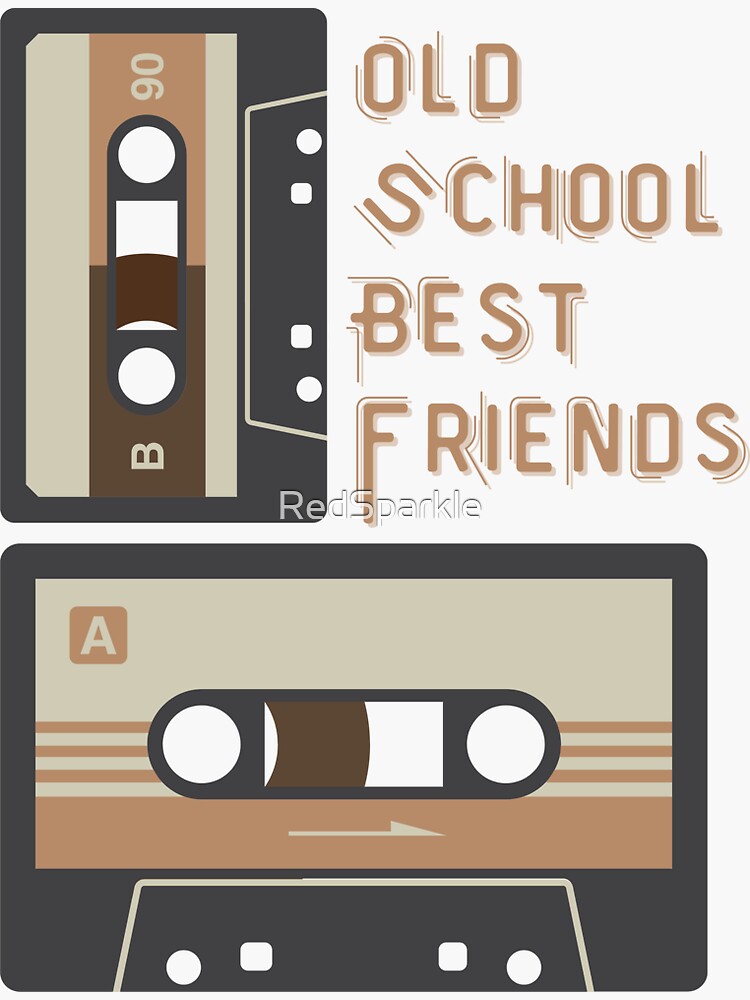 old-school-best-friends-bff-music-therapy-sticker-for-sale-by