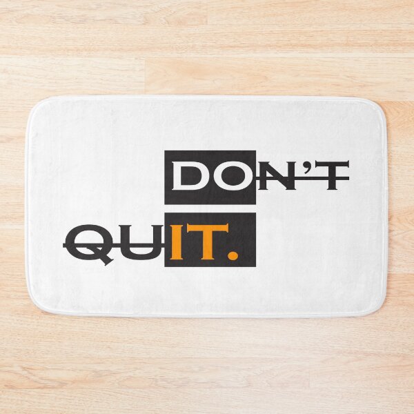 Item preview, Don't Quit - Do It Motivational  Quotes designed and sold by devtshirts.