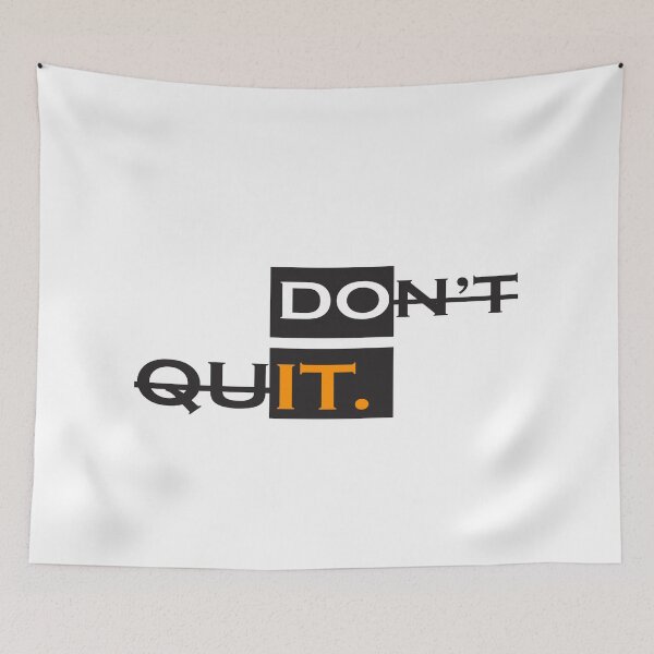 Item preview, Don't Quit - Do It Motivational  Quotes designed and sold by devtshirts.