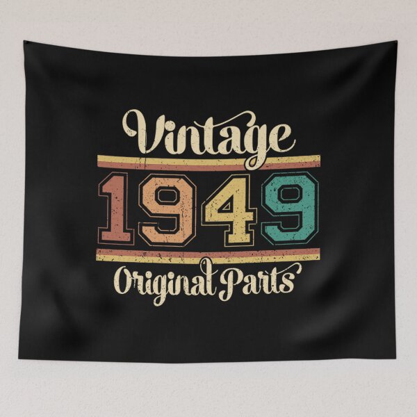 Item preview, 72nd Birthday Gift Ideas T-ShirtBirthday Gift Vintage 1949 Orginal Parts designed and sold by ElfledaBush.