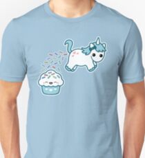 Sprinkle Poo Blue Slim Fit T-Shirt