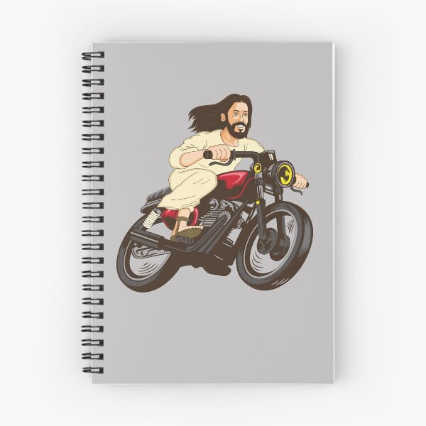 Item preview, Christ on a Motor Bike - Funny Religious Lord Jesus Church Group Easter Gift designed and sold by TangoCharlieNZ.
