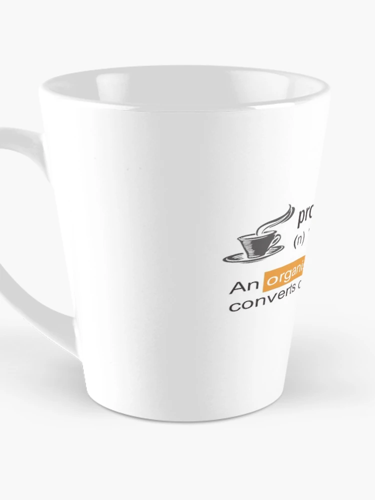 Thumbnail 3 of 4, Coffee Mug, Programmer Definition - Programmer converts caffeine into code designed and sold by devtshirts.
