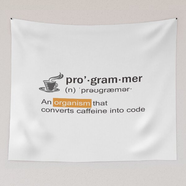 Item preview, Programmer Definition - Programmer converts caffeine into code designed and sold by devtshirts.