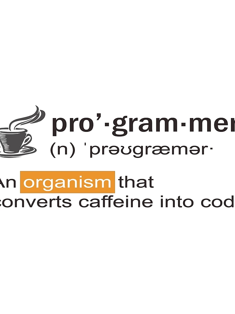Thumbnail 3 of 3, Scarf, Programmer Definition - Programmer converts caffeine into code  designed and sold by devtshirts.