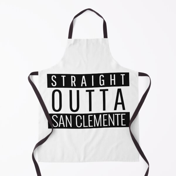 Item preview, Straight Outta San Clemente California designed and sold by Teelogic.
