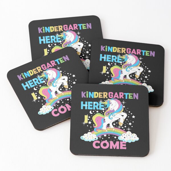 Artikelvorschau, Unicorn Kindergarten Hier komme ich zurück in den Schulkindergarten entworfen und verkauft von DavidAlun.