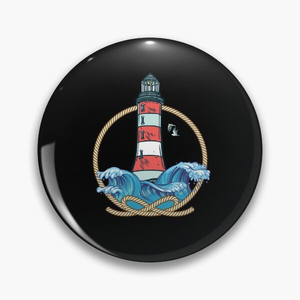 Artikelvorschau, Leuchtturm Meer Möwe Küste Wasser Schifffahrt entworfen und verkauft von Monster-shirts.