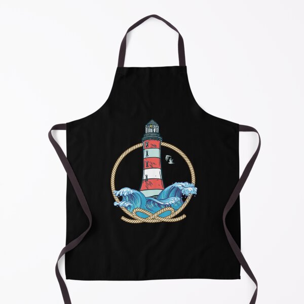 Item preview, lighthouse sea seagull coast water shipping designed and sold by Monster-shirts.