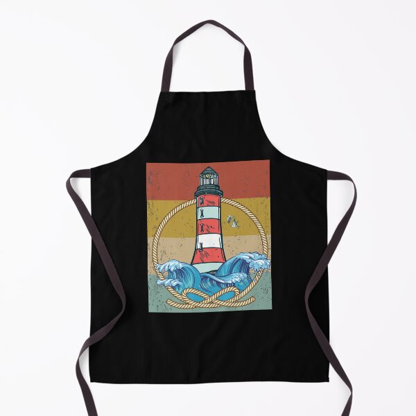 Item preview, Lighthouse sea seagull coast shipping vintage designed and sold by Monster-shirts.