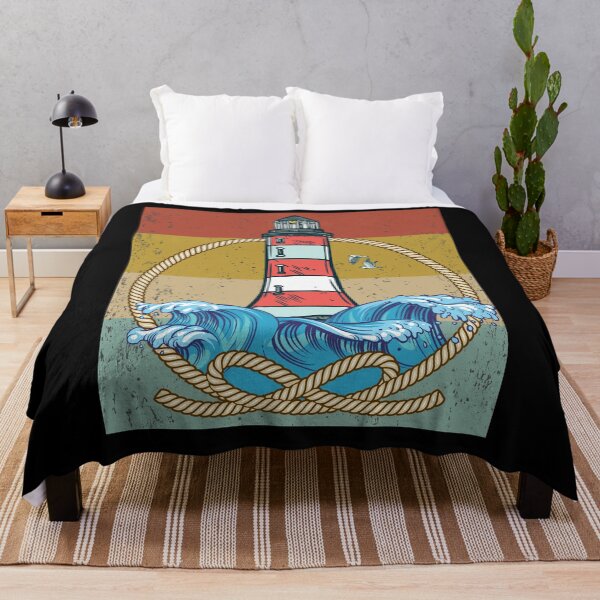 Item preview, Lighthouse sea seagull coast shipping vintage designed and sold by Monster-shirts.