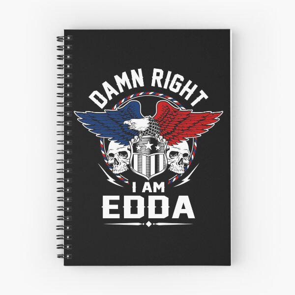 Item preview, Edda Name T Shirt - Damn Right I Am Edda Gift Item Tee designed and sold by cattontawn.