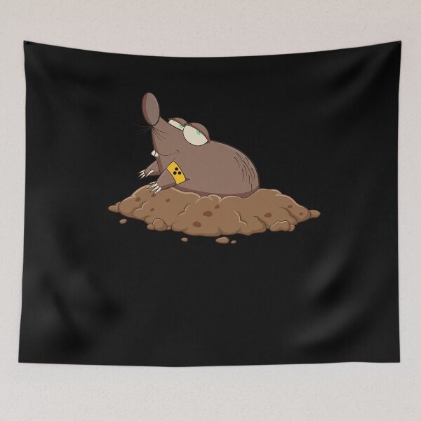 Item preview, Mole Mole Mound Shrew Mole Talpa designed and sold by Monster-shirts.